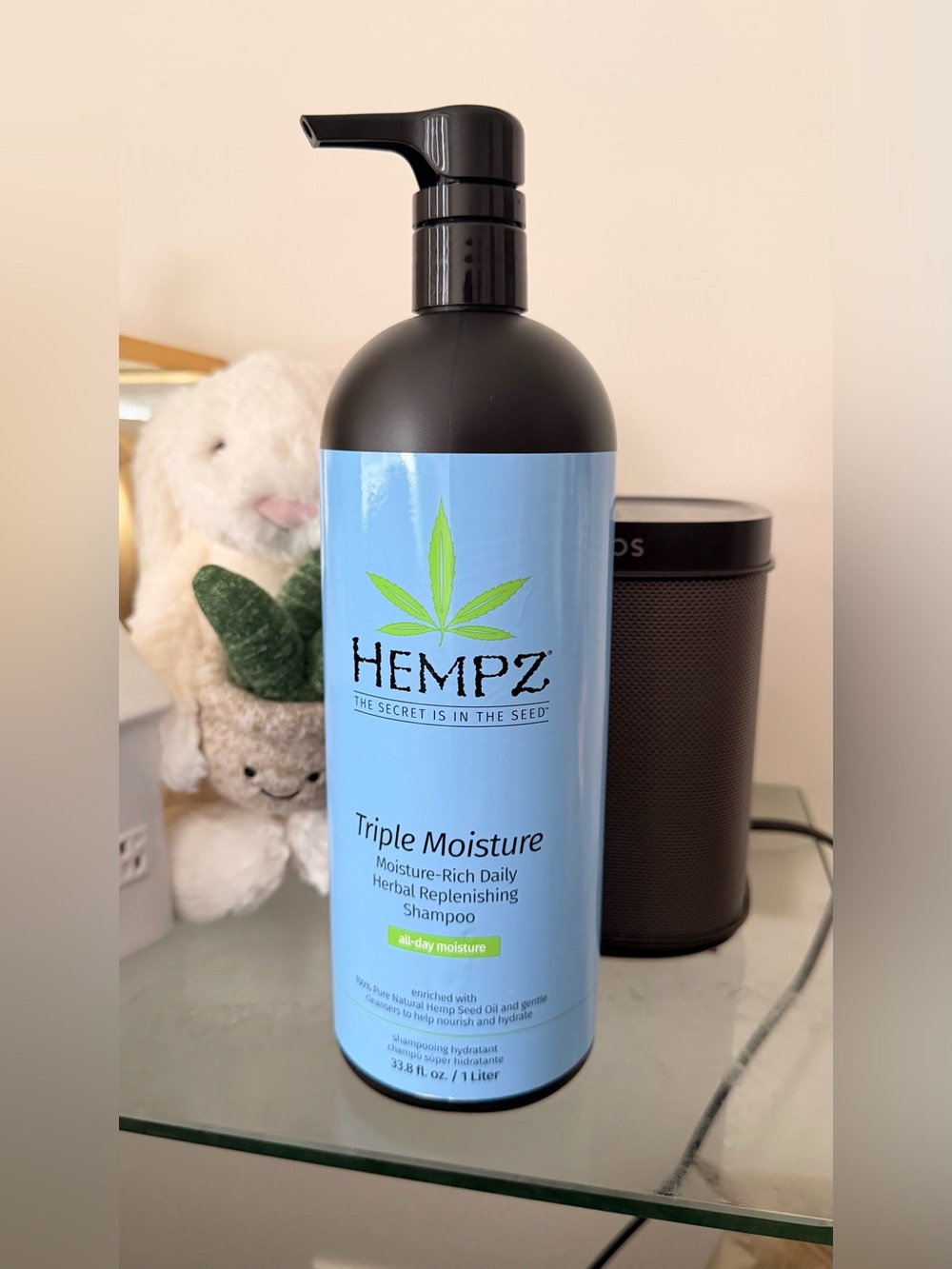 New Hempz Triple Moisture Herbal Shampoo - 1 L 33.8 fl oz